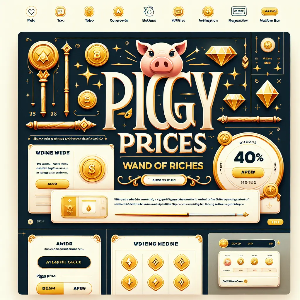 Piggy Prizes Wand of Riches Slot